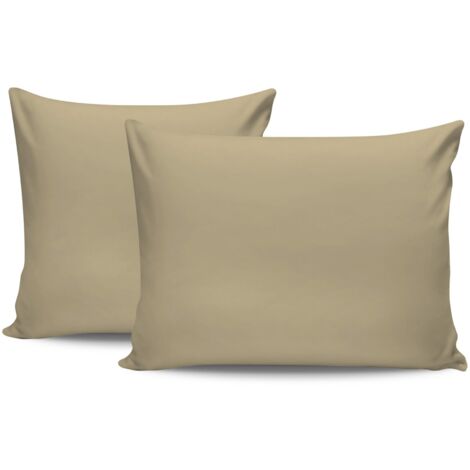 taie d'oreiller Set Beige (1/4)