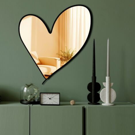 Miroir décoratif, miroir mural, accessoire de maison (1/3)
