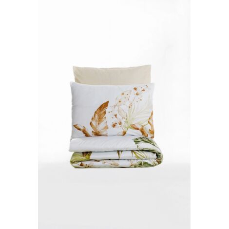 Housse de couette, housse de couette, linge de lit Set 100% Coton (1/3)