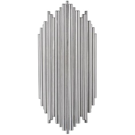 Applique murale Lillira L22xH50cm Métal Chrome (1/5)