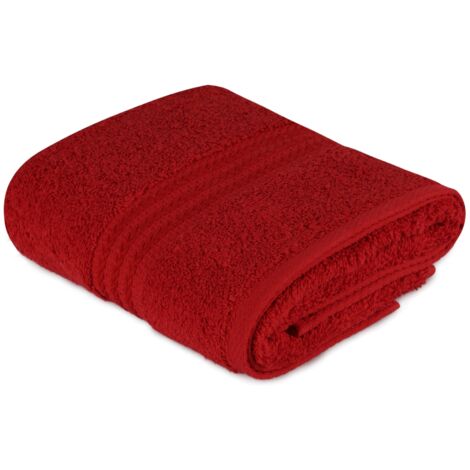 Serviette pour invités Towel 100% Coton Rouge 500 gr/m² (1/5)