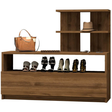 Armoire, meuble de rangement, espace de rangement Cabinet Brun (1/5)