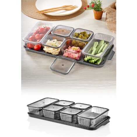 Coffret de rangement 13 pieces khvltseffaf - anthracite 63296387 63296387 63296387 63296387 (1/4)