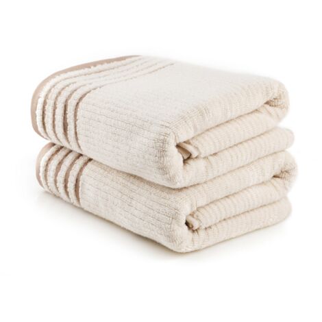 Serviette de bain, serviette de douche, serviette de sauna Set 100% MICROCOTTON (1/3)