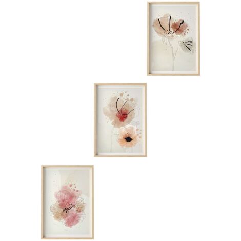 Tableau mural en MDF avec cadre Painting Multicolore (1/5)