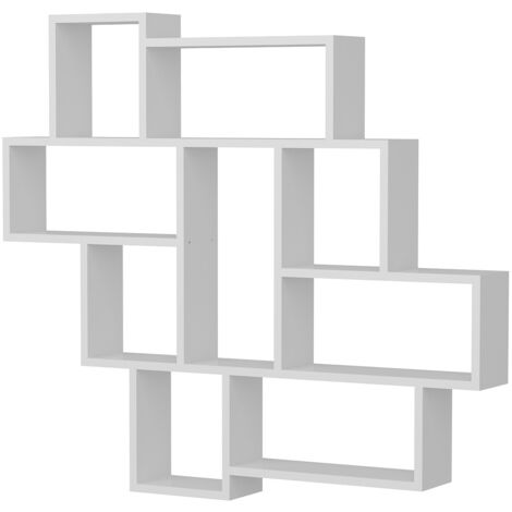 étagère murale, étagère de rangement Shelf Blanc (1/5)