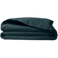 Ranforce Super King Quilt Cover (FR) Petrol Vert