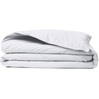 Housse de couette, housse de couette, linge de lit Cover Blanc