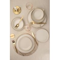 service de table Set 100% Porcelaine Cream