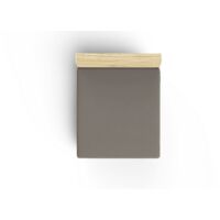 Draps-housses, draps de matelas, draps de lit Sheet Anthracite