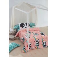 Housse de couette, housse de couette, linge de lit Set Rose