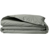 Ranforce King Quilt Cover (FR) 100% Coton RANFORCE Gris foncé