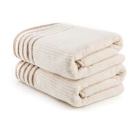 Serviette de bain, serviette de douche, serviette de sauna Set 100% MICROCOTTON