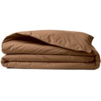 Ranforce King Quilt Cover (FR) 100% Coton RANFORCE Brun