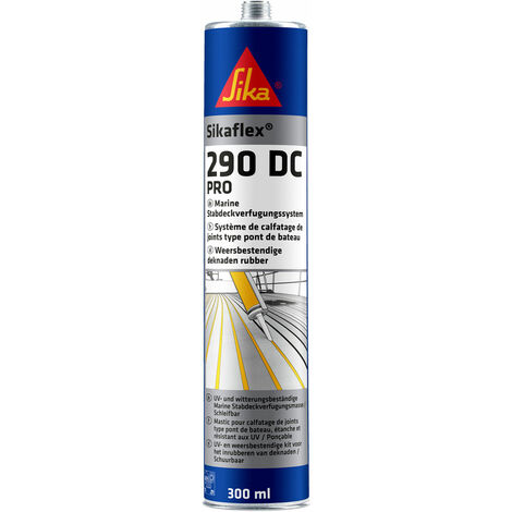 Sikaflex-290 DC Pro 300ml schwarz Marine Stabdeckverfugungsm