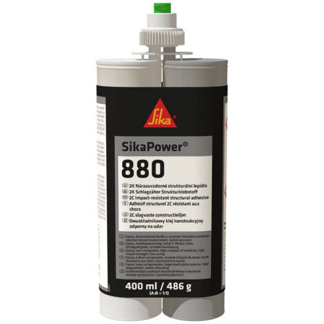 SikaPower-880 schlagzäher 2K Strukturklebstoff 400ml (1/5)