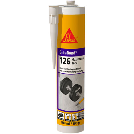 SikaBond-126 Max Tack weiß Montagekleber 300ml
