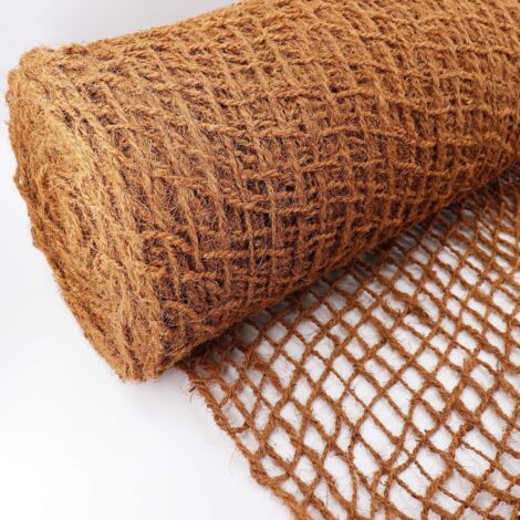 100m Böschungsmatte Ufermatte Kokos 1m breit Teichfolie Kokosmatte 450g