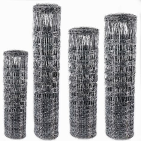 Produktbild von BirnePower Wildzaun 180/16/15 – Stabiles Knotengeflecht Für Forst Und Weide, Maschenweite 15 Cm