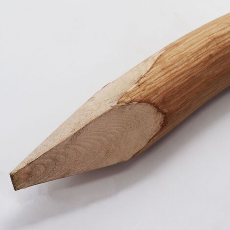 15 Holzpfosten für Staketenzaun 1,05m I Durchmesser 56cm I Zaunpfosten