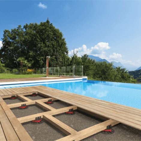Base de montaje para madera 40 y 60 mm - YEED - Unidad
