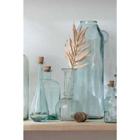 Vase décorée en verre Vase jarre
