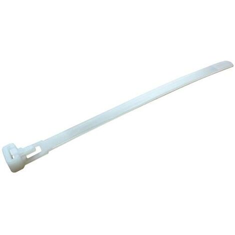 TACO BRIDA 6mm BLANCO NYLON (100 ud)