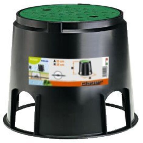 Pozzetto Irrigazione Circolare Piccolo - Con 1 Valvola Per Giardino - Foto 2