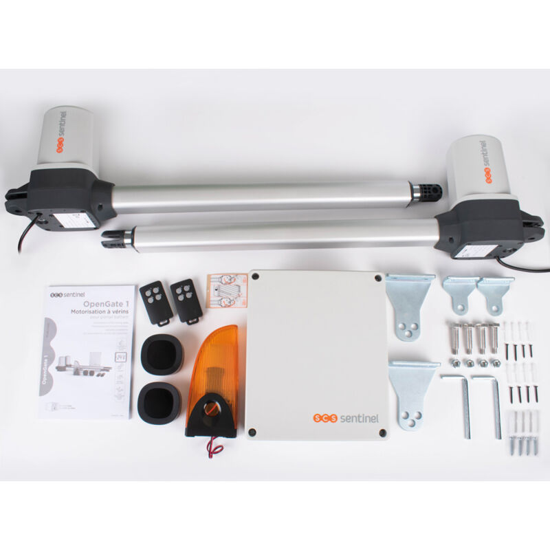 Luce Lampeggiante SCS Sentinel AAM0111 Per Cancelli Automatici - Con Antenna Integrata, LED E14 24V 1W, IP44