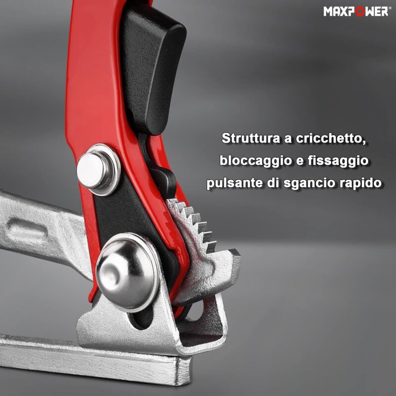 MAXPOWER 160mm/60mm Morsetto a Vite Morsetti Per Binari di Guida