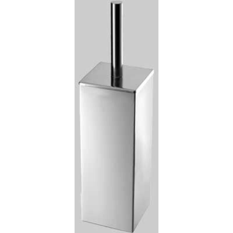 Scopino WC con ciuffo in setole da muro in ottone e Cromall A810 Gedy