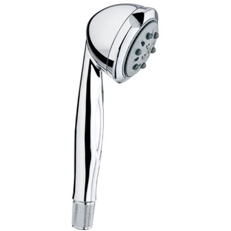 Bossini doccetta Miki 5 getti cromato per cabina doccia vasca da bagno attacco 1/2gas con sistema "Easy-Clean" (1/2)