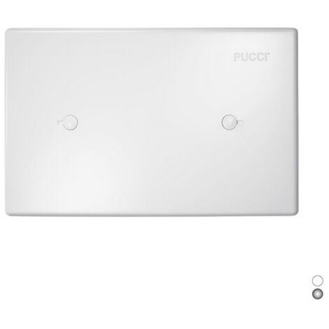 PLACCA DI COPERTURA PER CASSETTA INCASSO PUCCI PNEU MOD.2011 Bianca PUCCI