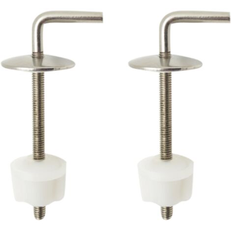 Kit cerniera di ricambio fissa S045K in acciaio filetto M6 accessori e ricambi sedili wc
