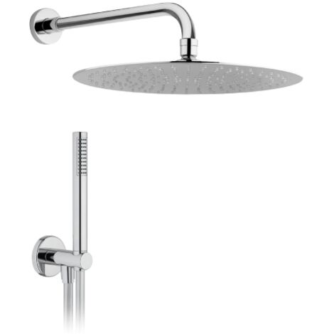 KIT SOFFIONE DOCCIA TONDO Soff. D. 200 - Braccio L. 300 (1/2)