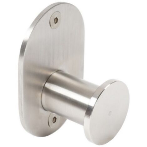 APPENDIABITO SINGOLO MOD. BLIZZ SPAZZOLATO Spazzolato cm 4,5xh.6,5x3,4 (1/3)