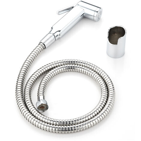 Kit doccetta shut-off con supporto a muro e flessibile (1/2)