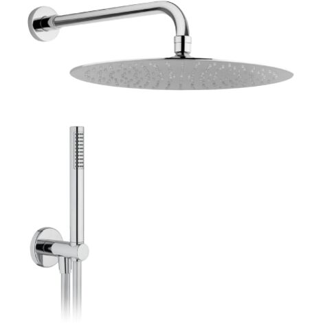 KIT SOFFIONE DOCCIA TONDO Soff. D. 250 - Braccio L. 350 (1/2)