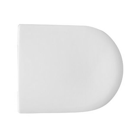 SEDILE WC PER VASO FILO MURO COMPACT/NINFEA Bianco