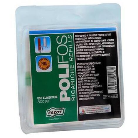 6 PZ RICARICA POLIFOSFATO IN PASTIGLIE "POLIFOS" Blister 6 pz FACOT