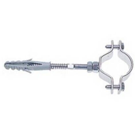 COLLARE PESANTE ZINCATO CON TASSELLO E VITE 1 "1/2 (mm. 48-50) OTER