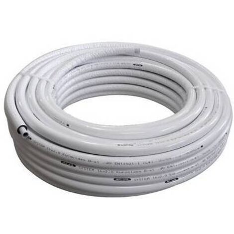 25 x TUBO MULTISTRATO NICOLL SYSTEM COIBENTATO 6MM Misura: 32 x 3