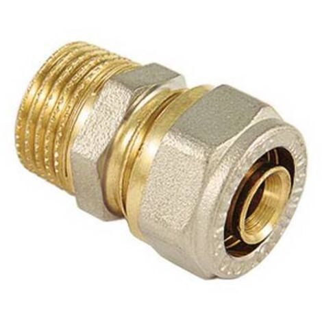 RACCORDO DIRITTO MASCHIO SERIE INS 1/2 x 16 TIEMME
