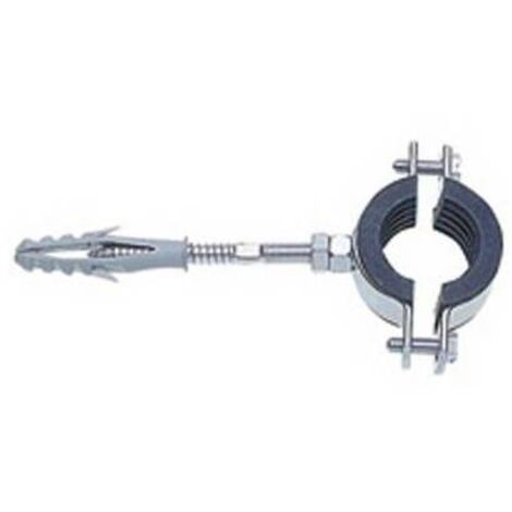 COLLARE PESANTE ZINCATO CON GUARNIZIONE ISOFONICA Diam. 1/2 (mm 20-24) OTER