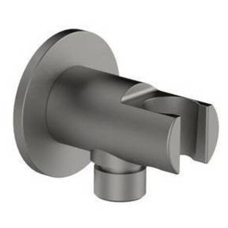SUPPORTO MINIMAL CON PRESA ACQUA Cromo