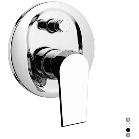 MONOCOMANDO INCASSO DOCCIA CON DEVIATORE LINEA ARTIC Nichel Spazzolato lucido (1/5)