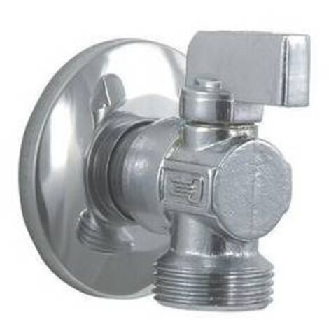 RUBINETTO PER CARICO LAVATRICE LAVASTOVIGLIE A SFERA IN OTTONE CROMATO CROMO