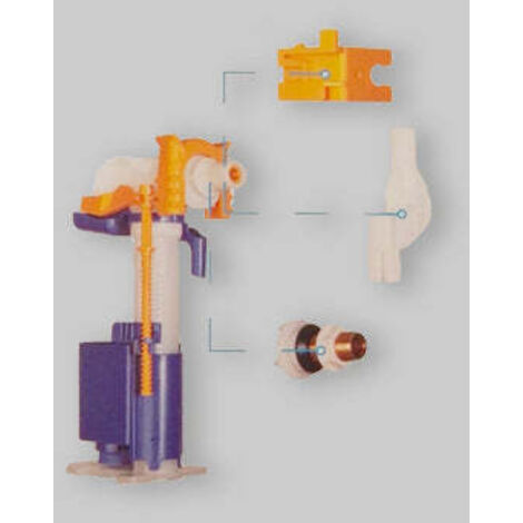 RUBINETTO GALLEGGIANTE ONE COMPLETO DI ACCESSORI - 3/8