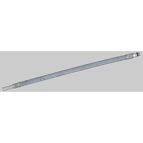 FLESSIBILE INOX CON TUBETTO Ø 10 E TUBETTO FILETTATO M 10 - M10 x M10x1 cm 35 DN 8