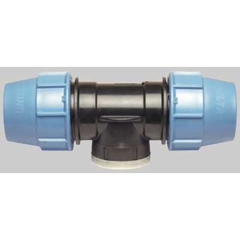 RACCORDO A TEE FEMMINA PLASTICA - 16 x 3/4 x 16